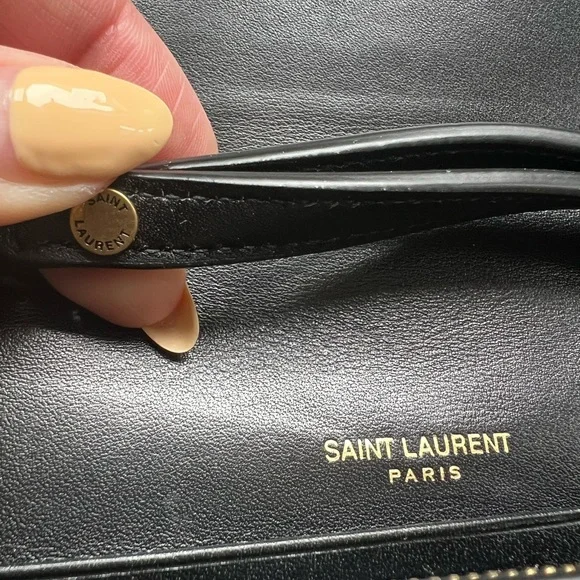 NWT YSL Lambskin Quilted Le Maillon Bag - Picture 9 of 15